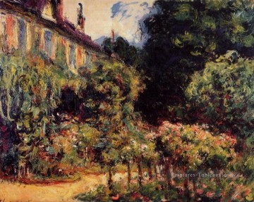 La Maison de l artiste à Giverny Claude Monet Peinture à l'huile